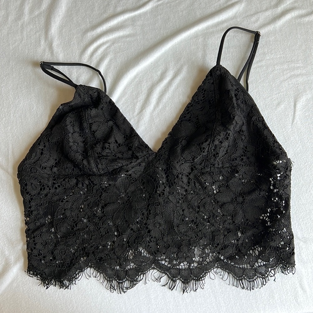 Black Lacy Bralette